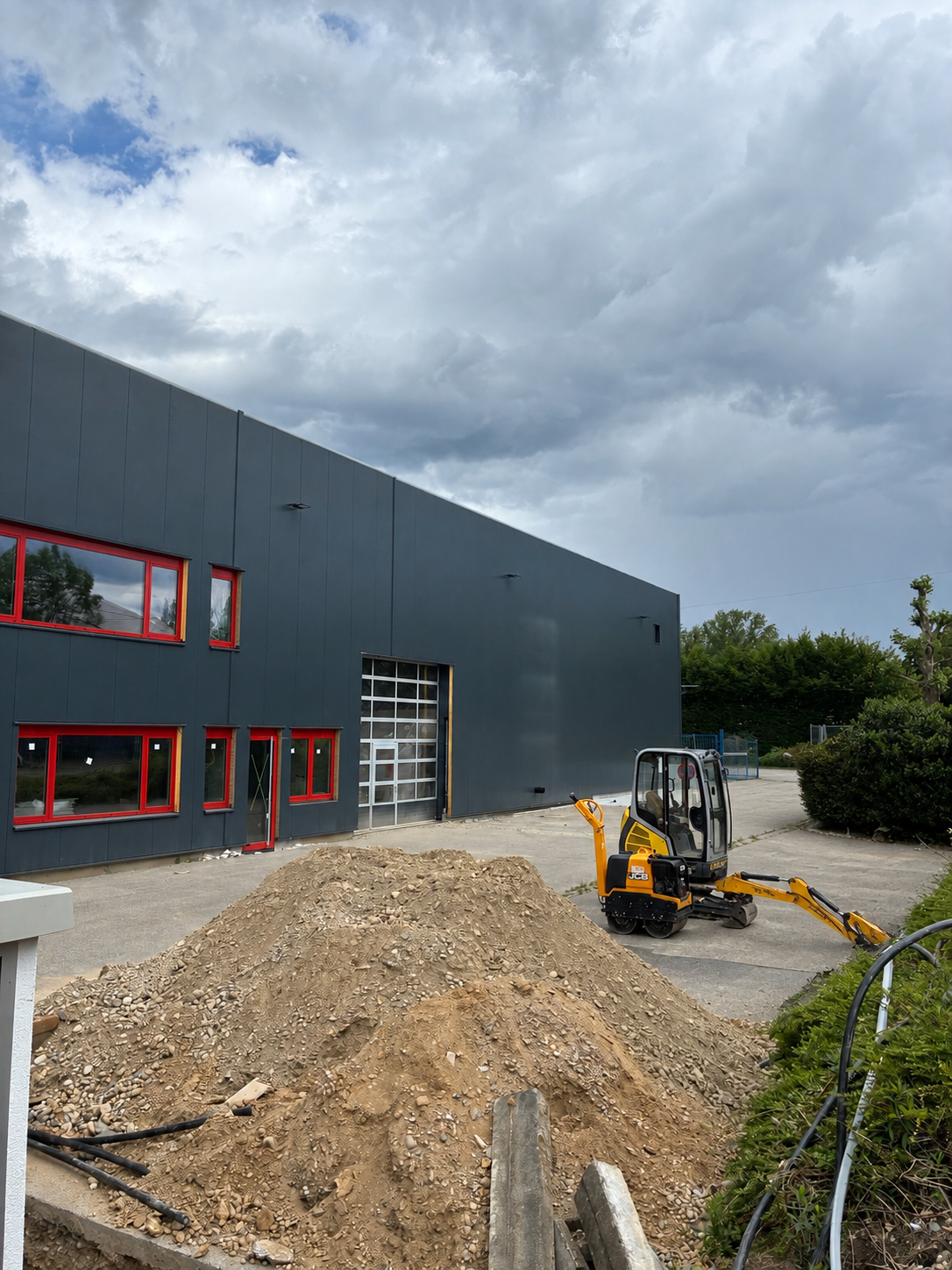 Umbauarbeiten in March-Hugstetten