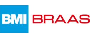 Logo der Marke Braas mit BMI Firmenlogo