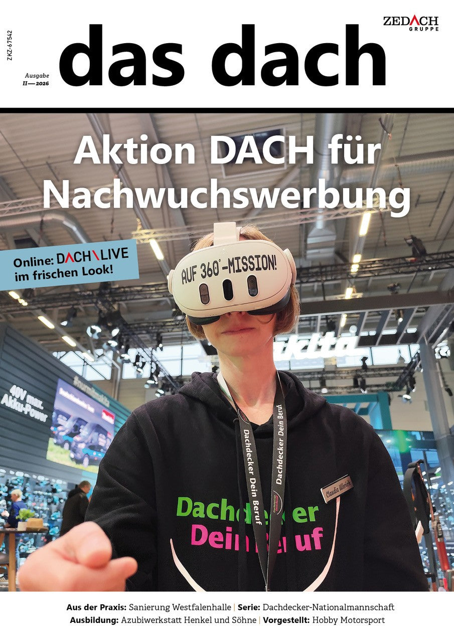 Titelbild Magazin Das Dach Q2