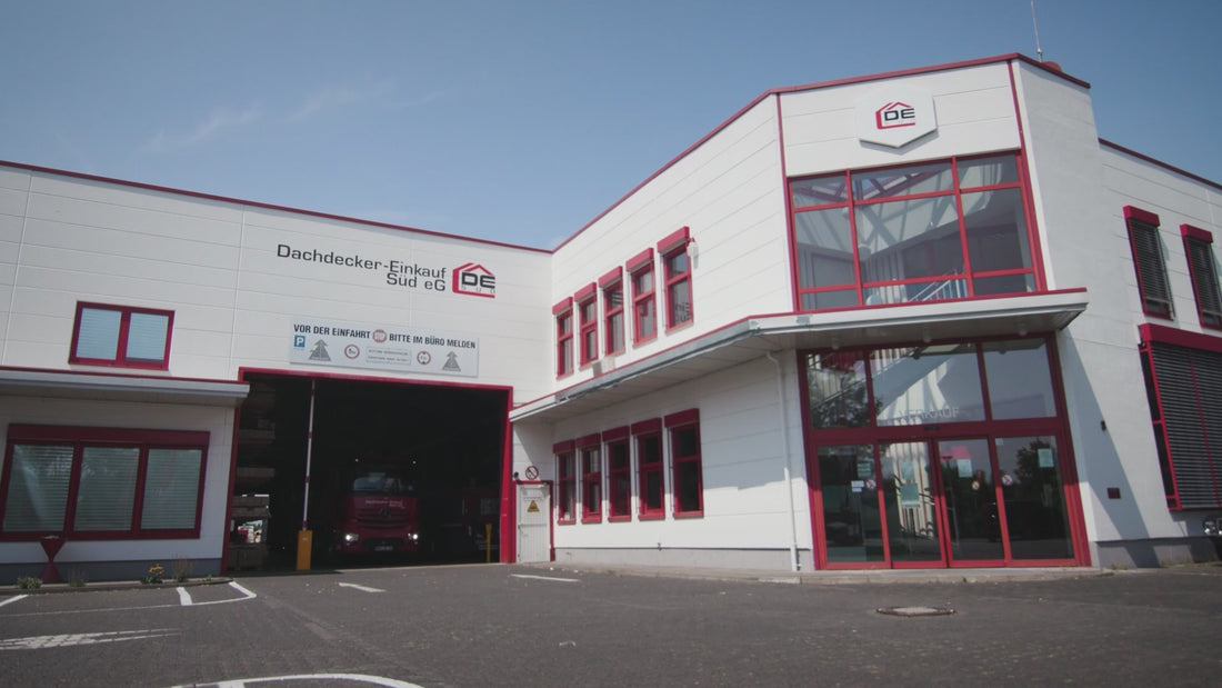 Video laden: Imagefilm des Bedachungsfachhändler Dachdecker-Einkauf Süd 
